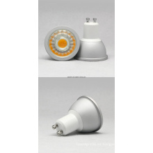 GU10 5W COB 85-265 Proyector de LED blanco cálido